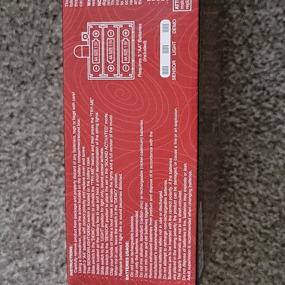 Nightmare Before Christmas String Lights - Picture 2 of 2